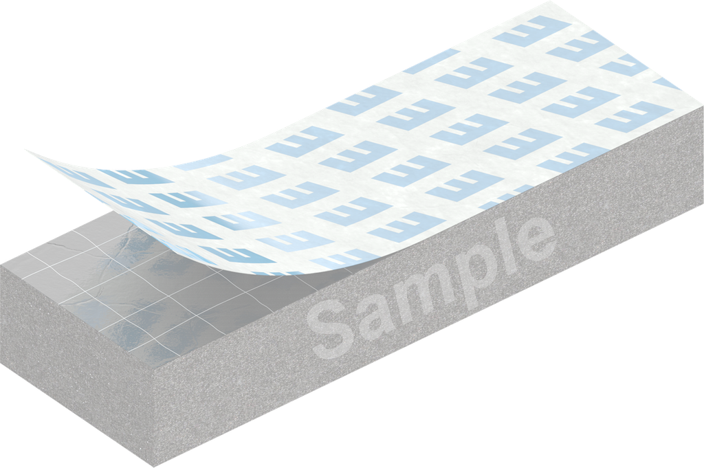 Cell sponge rubber 10 x 60 mm, CR black stretch eliminating and self-adhesive