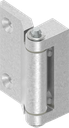180° Hinge, Zinc die raw