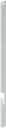 Flat rod 14 x 3 with notch for small bending area bottom, Steel zinc-plated