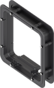 Spacer frame foamed for Ts = 40 mm, ABS black