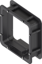 Spacer frame unfoamed for Ts = 60 mm, ABS black