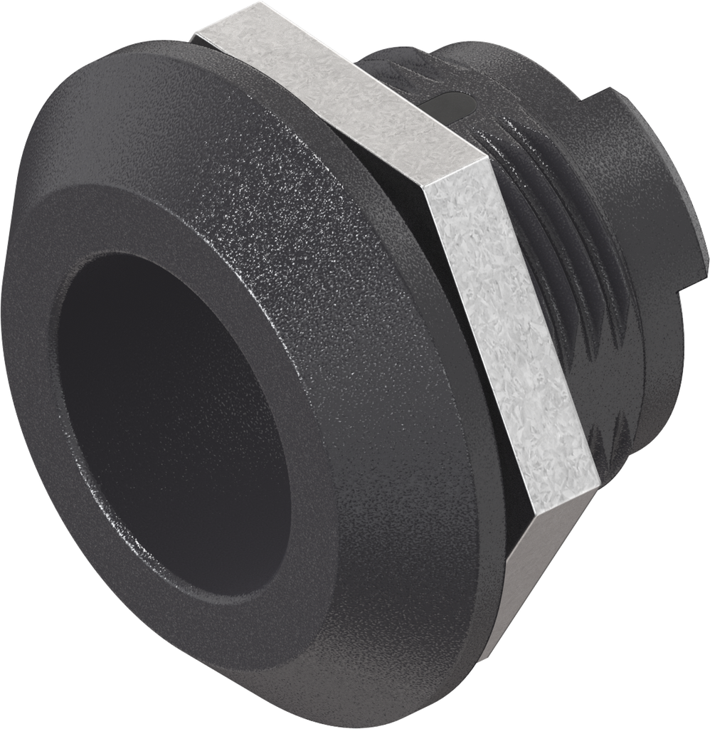 Housing with integrated seal, Polyamide GF black