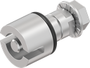 Insert double bit 5, Stainless steel AISI 303