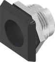 Housing, Zinc die black powder-coated