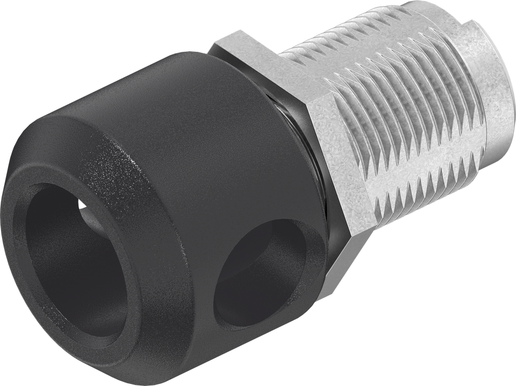 Housing for padlock, Zinc die black powder-coated