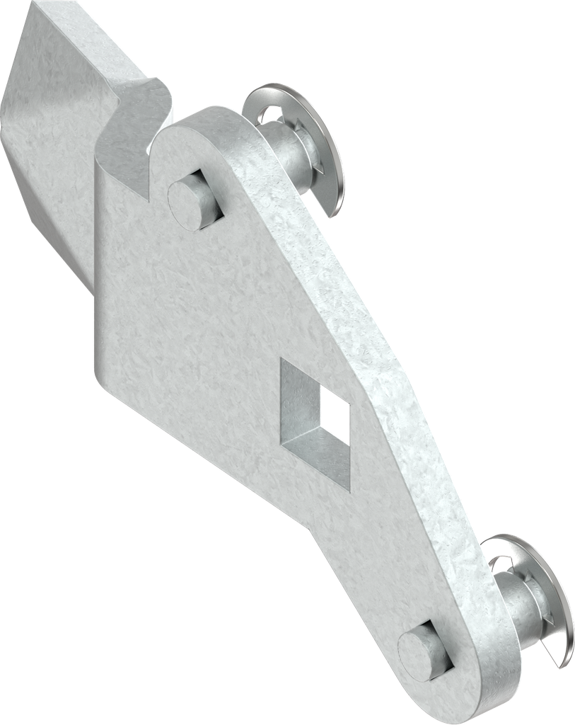 3-Point cam, right version, Steel zinc-plated