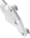 3-Point cam, right version, Steel zinc-plated