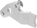 3-Point cam, left version, Steel zinc-plated