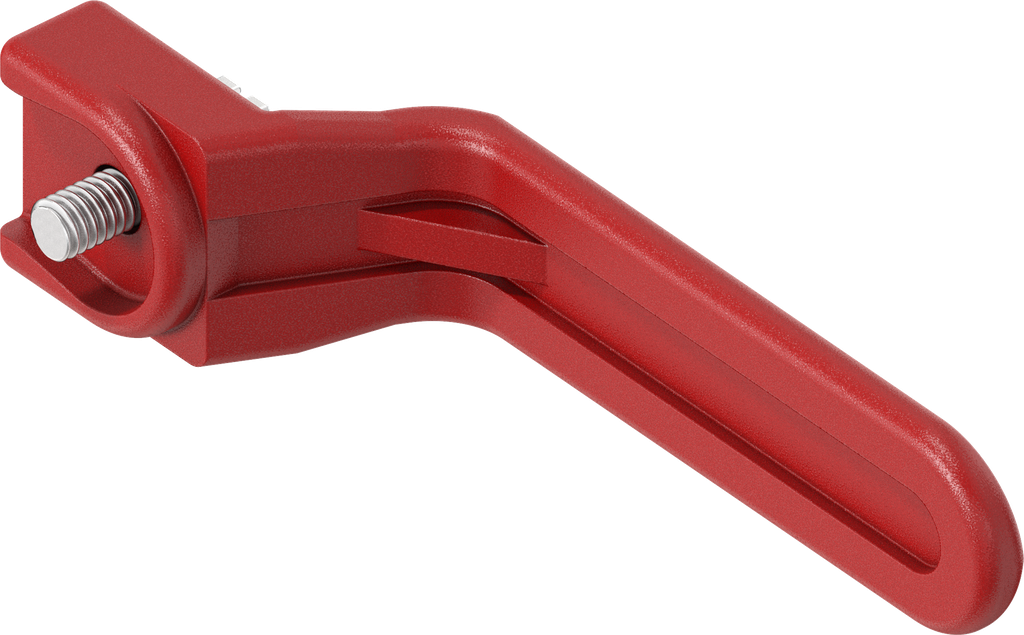 Inside handle, Polyamide red