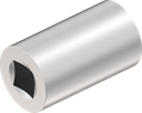Coupling piece, Aluminium