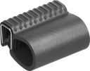 Sealing profile, self-clamping, Foam rubber EPDM; clamping profile EPDM 65 ± 5 Shore A black