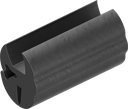 Clamping profile, EPDM 75 ± 5 Shore A black