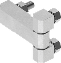 180° Hinge, Steel zinc-plated