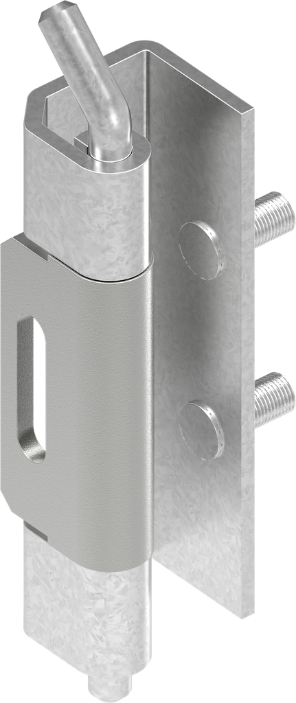 135° Hinge, Steel zinc-plated and raw