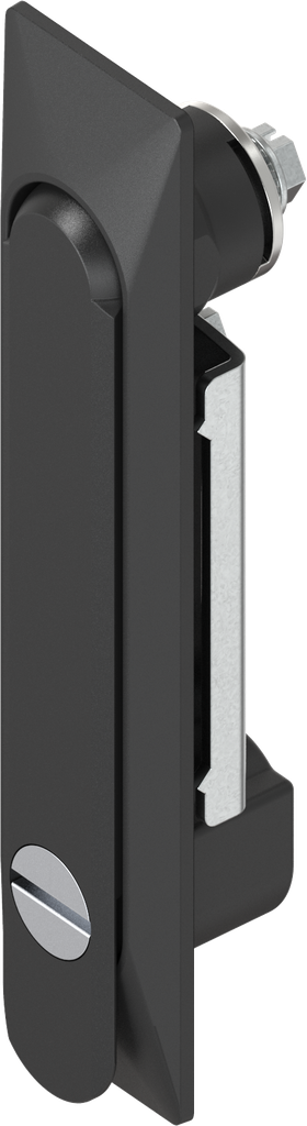 Swinghandle 1150 with insert slot 2 x 4, Zinc die black powder-coated