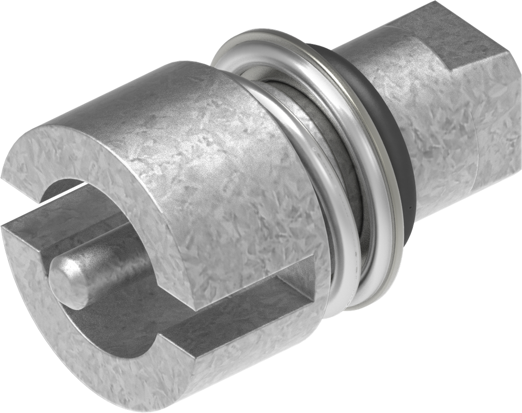 Insert double bit 3, Zinc die raw