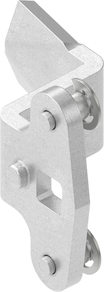 3-point cam, Steel zinc-plated