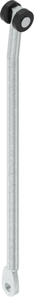 Rundstange L = 217 mm, Stahl verzinkt