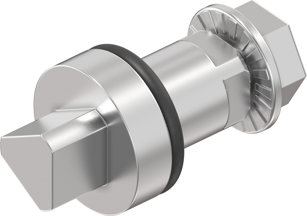 Insert triangular 8, Stainless steel AISI 303