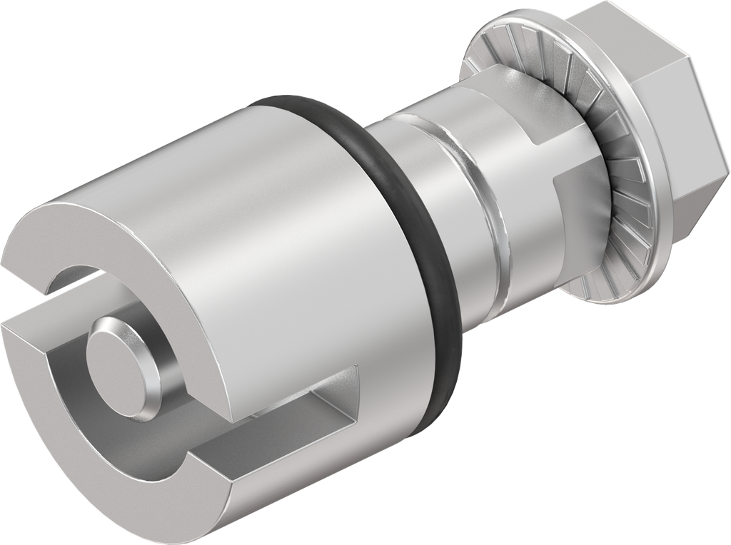 Insert double bit 5, Stainless steel AISI 316