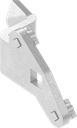 3-Point cam, right version, Steel zinc-plated