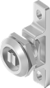 Quarter turn version railway with marking for outside the seal, Stainless steel AISI 303