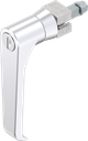 L-handle keyed different, Zinc die chrome-plated