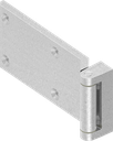 180° Hinge, Zinc die raw