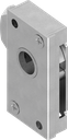 Quarter turn lock, right- and left version, Steel zinc-plated