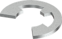 Circlip 8, Steel zinc-plated